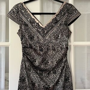 Flattering evening dress